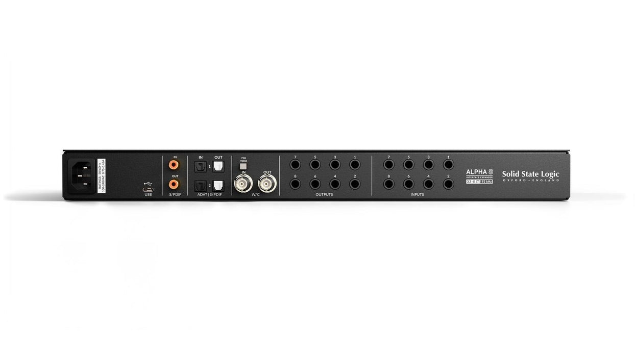 Solid State Logic Alpha 8 A/D-D/A Converter/Expander and USB Audio Interface