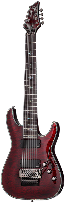 Schecter Hellraiser C-8 FR Electric Guitar - Black Cherry