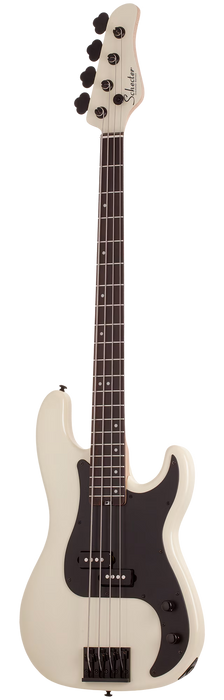 Schecter P-4 Electric Bass Guitar - Ivory