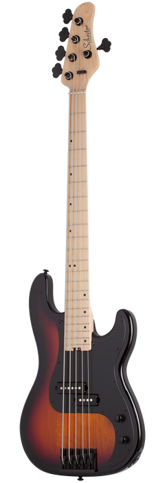 Schecter P-5 Electric Bass Guitar - 3-Tone Sunburst