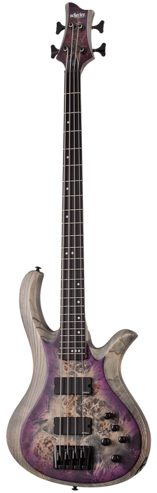 Schecter Riot-4 Electric Bass Guitar - Aurora Burst