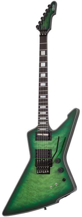 Schecter E-1 FR-S Electric Guitar - Green Burst