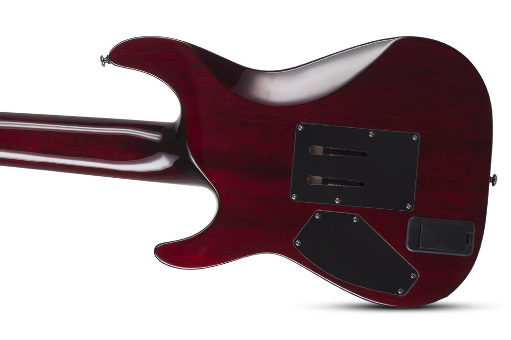 Schecter Hellraiser C-8 FR Electric Guitar - Black Cherry