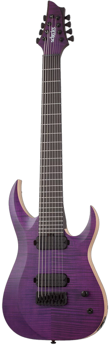 Schecter John Browne Tao-8 Electric Guitar - Satin Trans Purple