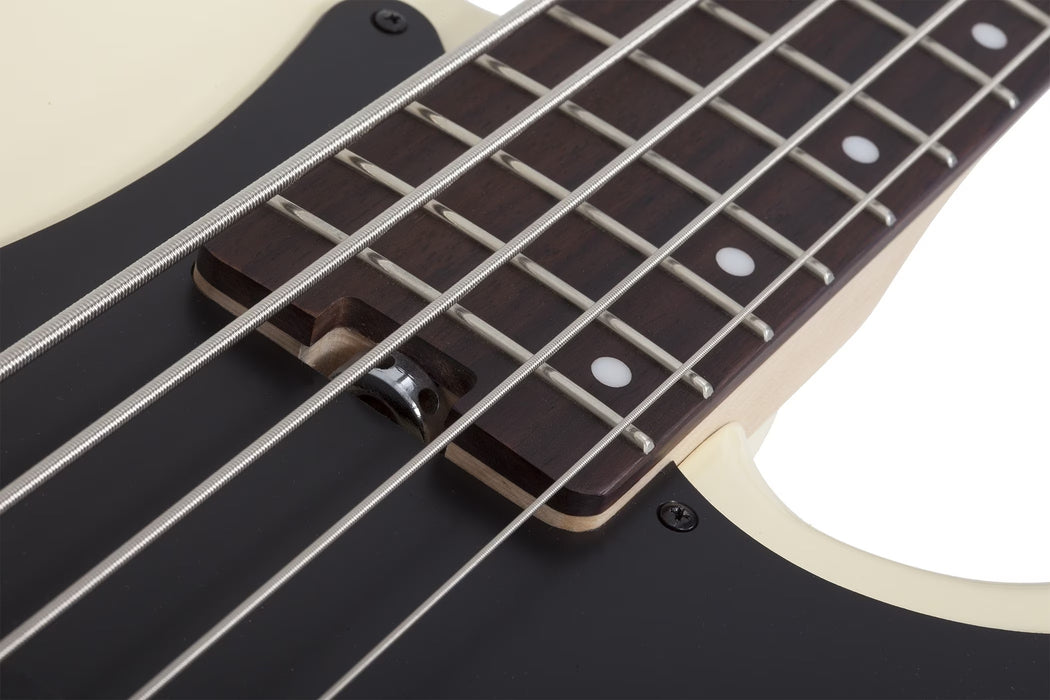Schecter P-5 Electric Bass Guitar - Ivory