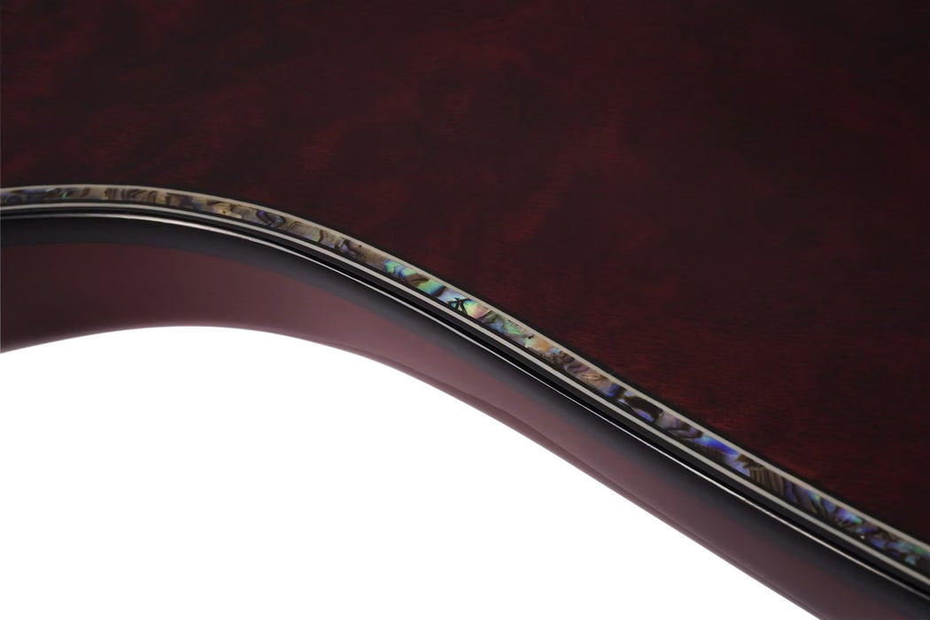 Schecter Hellraiser C-7 Left-Handed Electric Guitar - Black Cherry