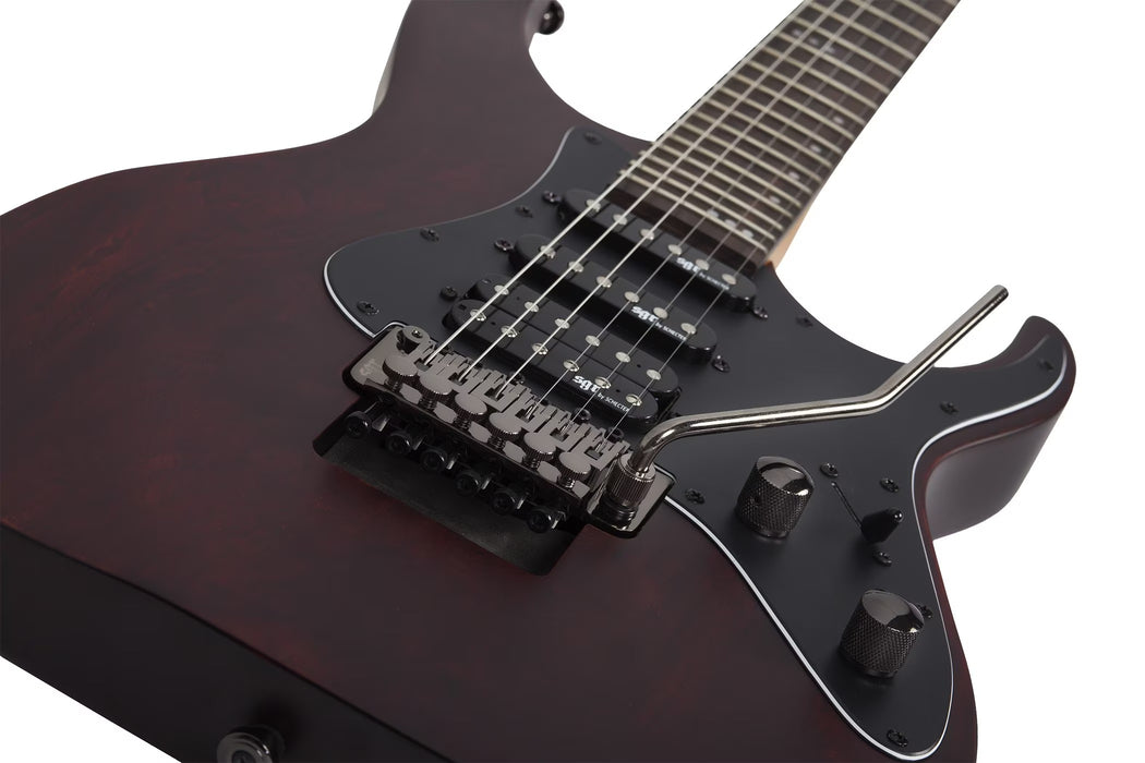 Schecter SGR Banshee-6 FR Electric Guitar - Walnut Satin