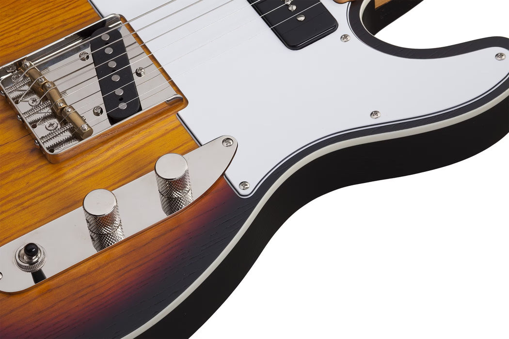 Schecter PT Special Electric Guitar - 3-Tone Sunburst Pearl