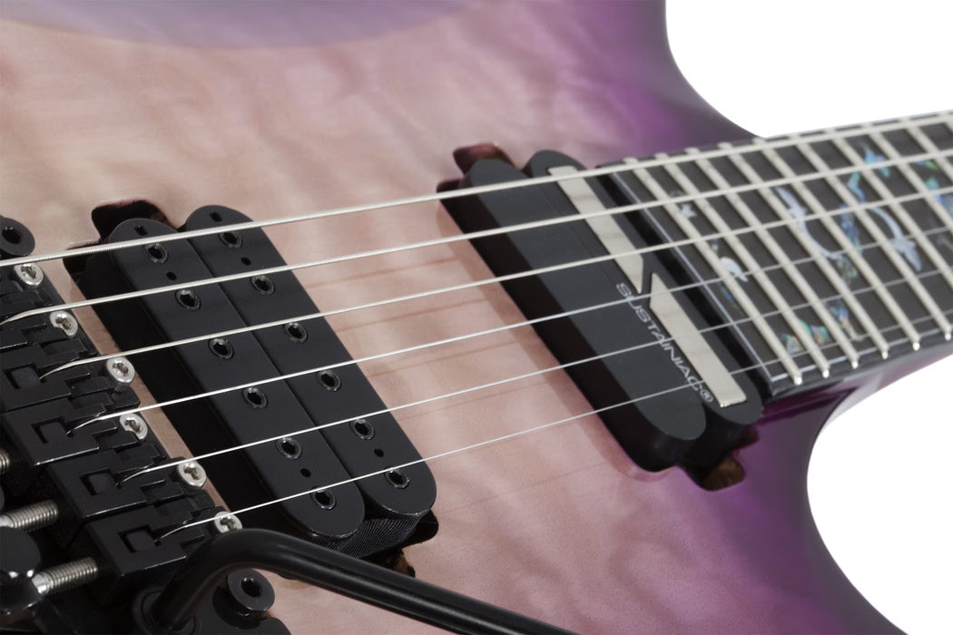 Schecter Nikki Stringfield A-6 FR S Electric Guitar - Maiden Mist