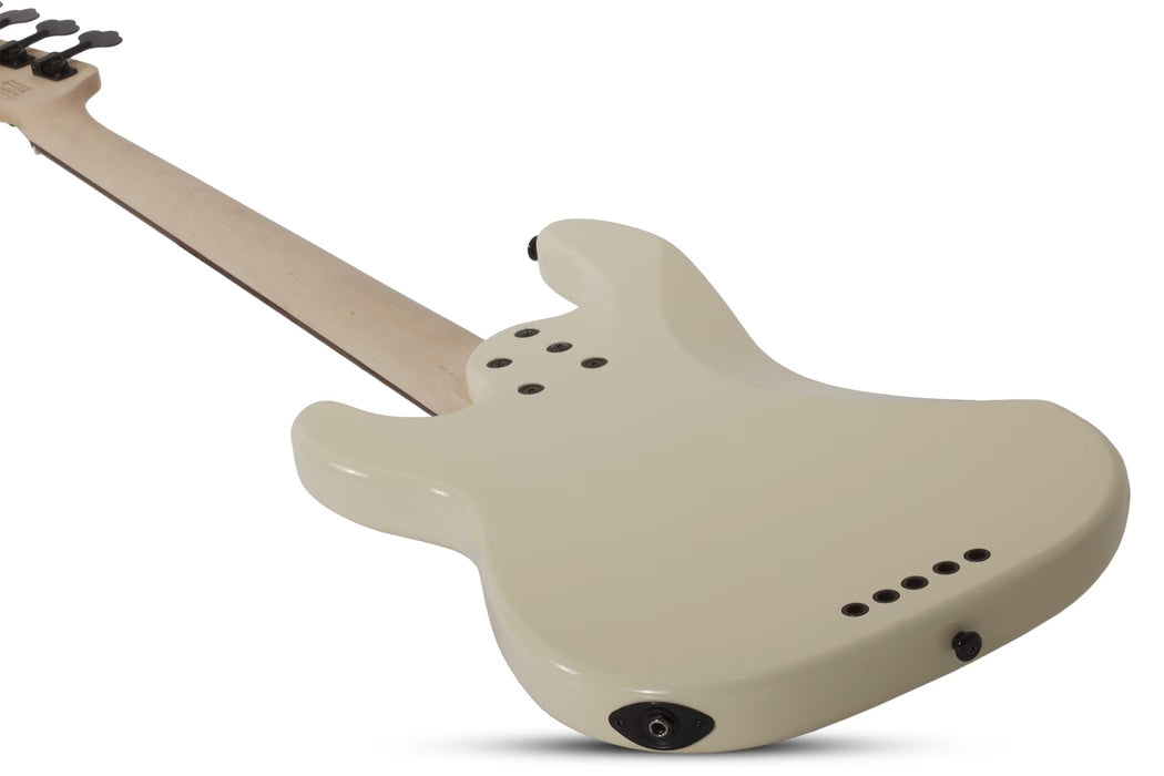 Schecter P-5 Electric Bass Guitar - Ivory