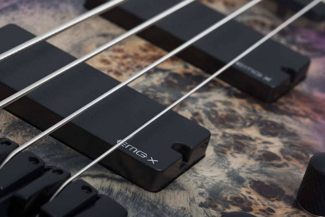 Schecter Riot-4 Electric Bass Guitar - Aurora Burst