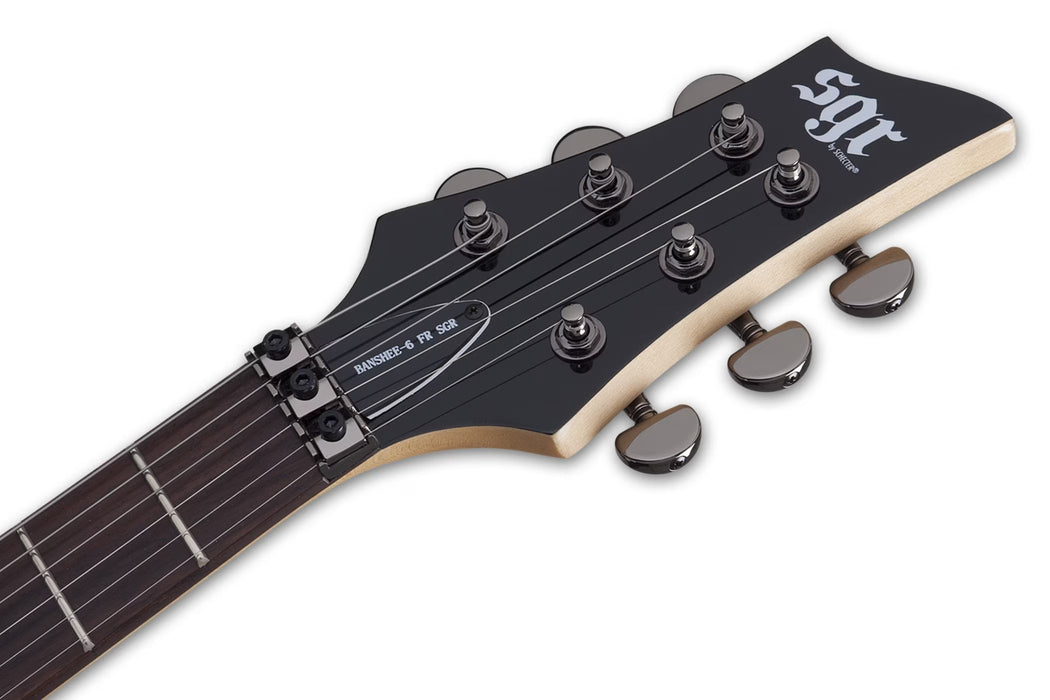 Schecter SGR Banshee-6 FR Electric Guitar - Gloss Black