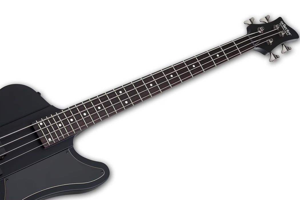 Schecter Nikki Sixx Electric Bass Guitar - Satin Black