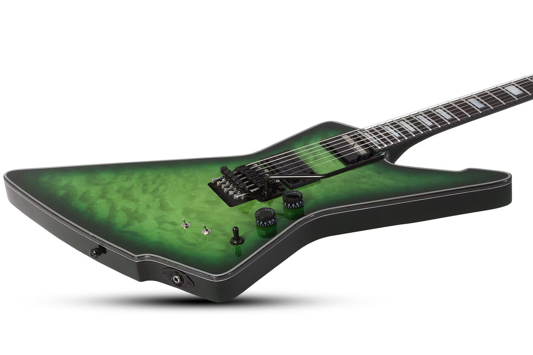 Schecter E-1 FR-S Electric Guitar - Green Burst