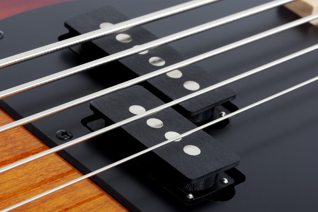 Schecter P-5 Electric Bass Guitar - 3-Tone Sunburst
