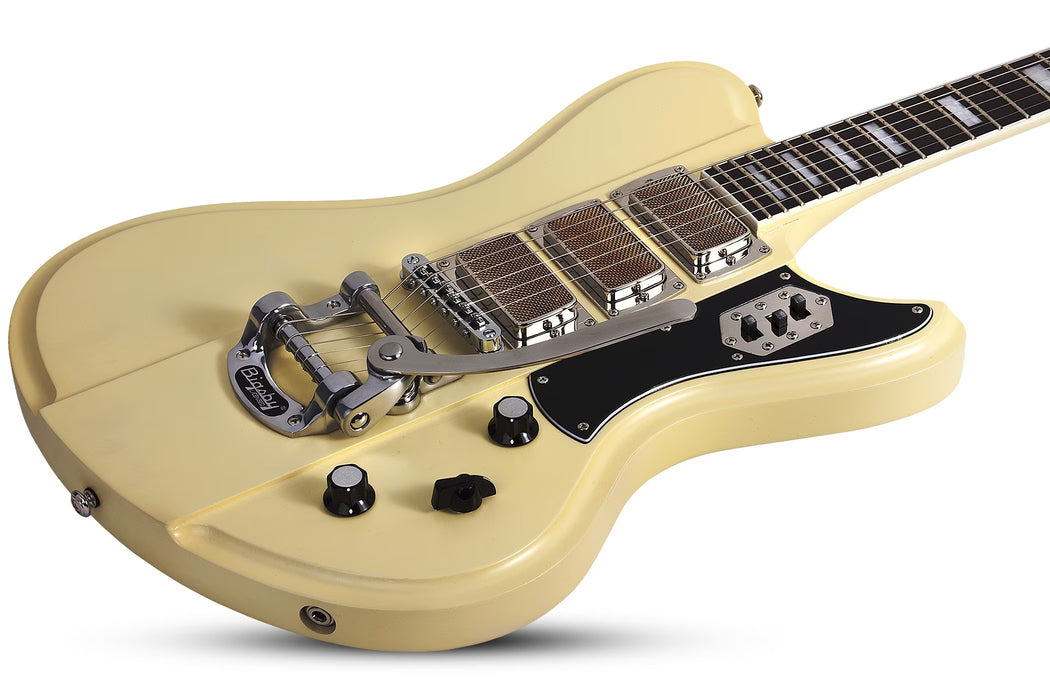 Schecter Ultra III Electric Guitar - Ivory Pearl
