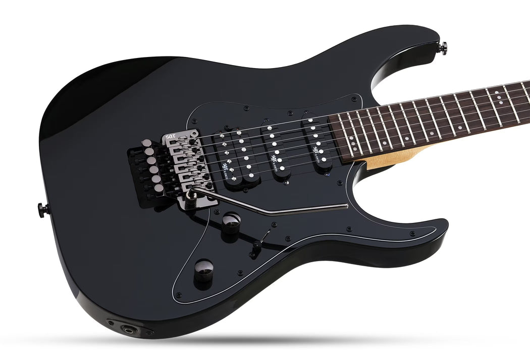 Schecter SGR Banshee-6 FR Electric Guitar - Gloss Black