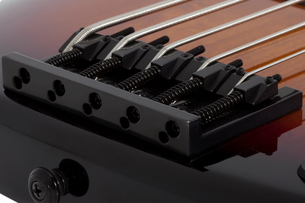 Schecter P-5 Electric Bass Guitar - 3-Tone Sunburst