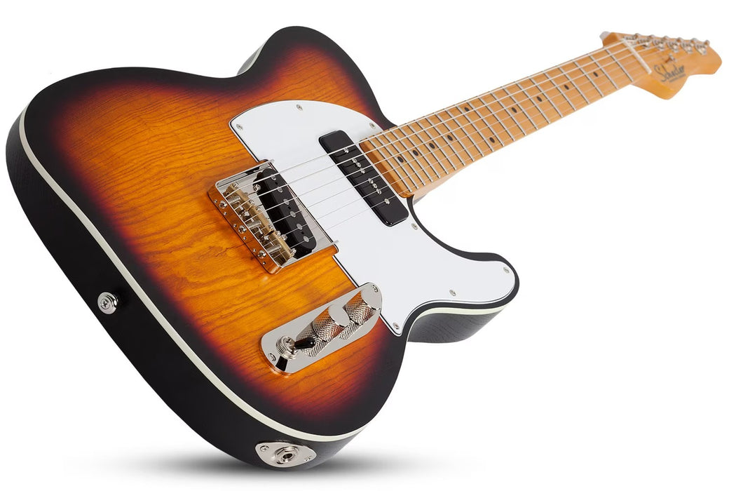 Schecter PT Special Electric Guitar - 3-Tone Sunburst Pearl