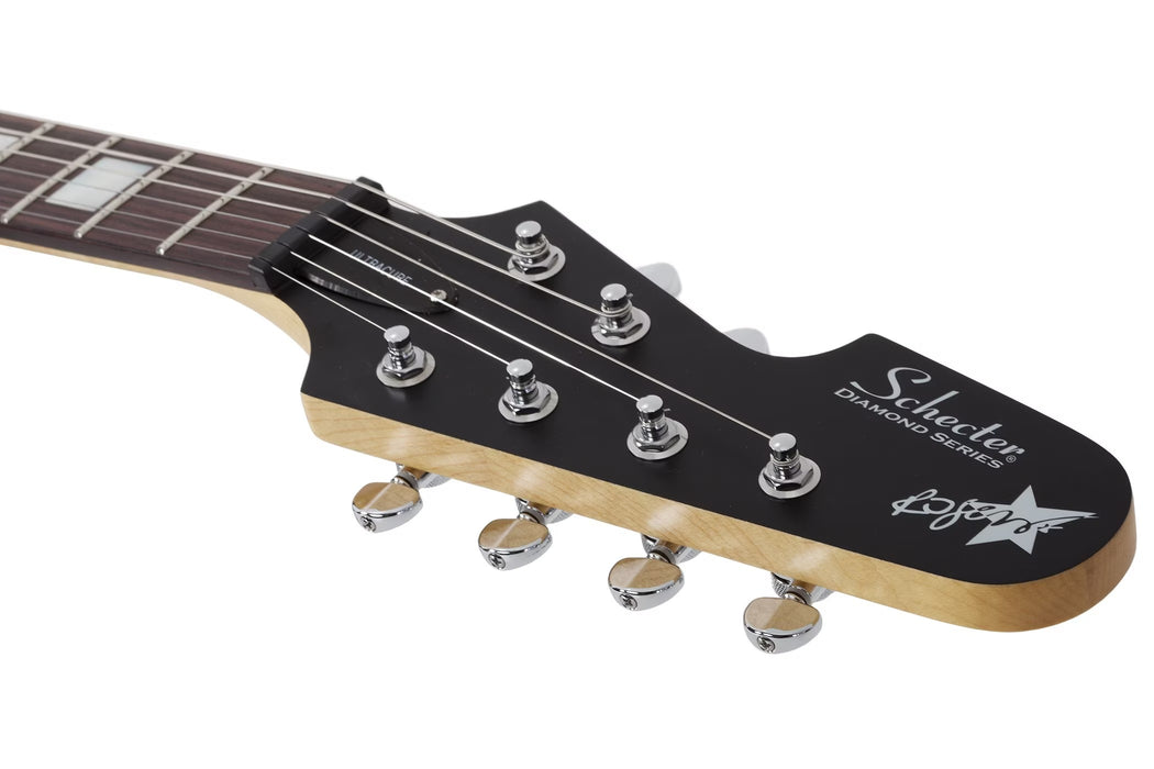 Schecter Robert Smith Ultracure 2020 Electric Guitar - Gloss Black PRL