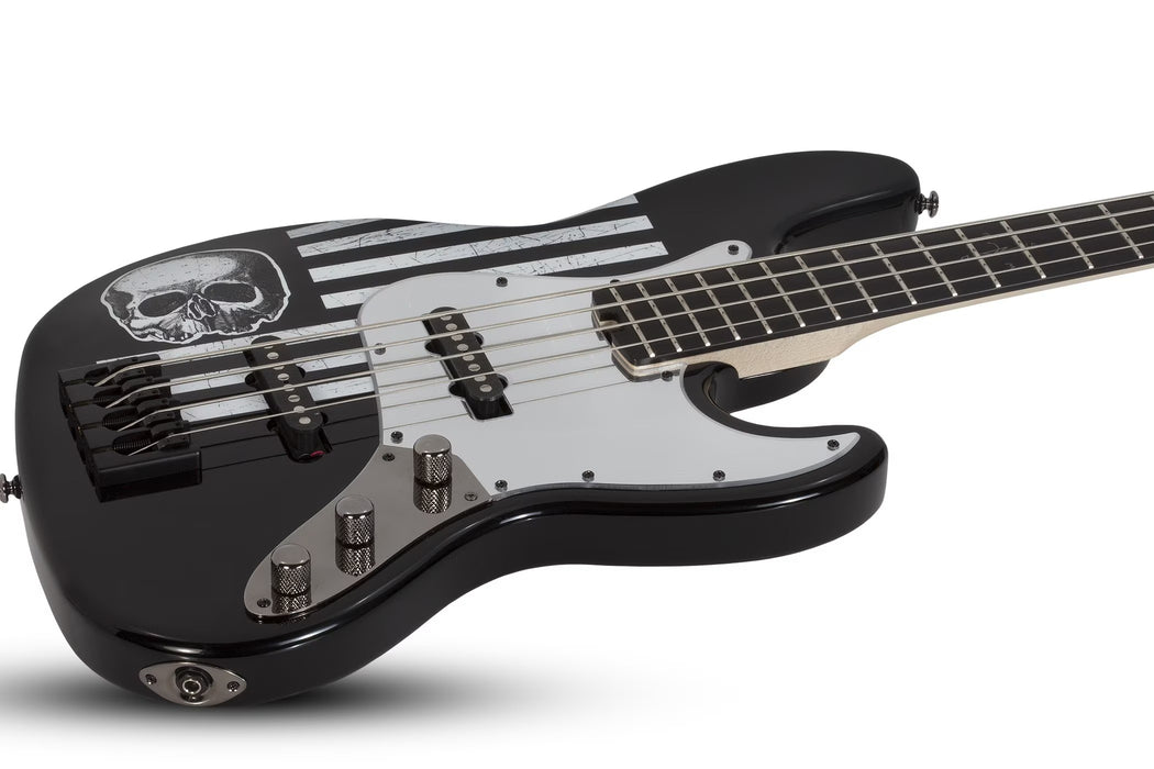 Schecter BLS- JD Electric Bass Guitar - Gloss Black