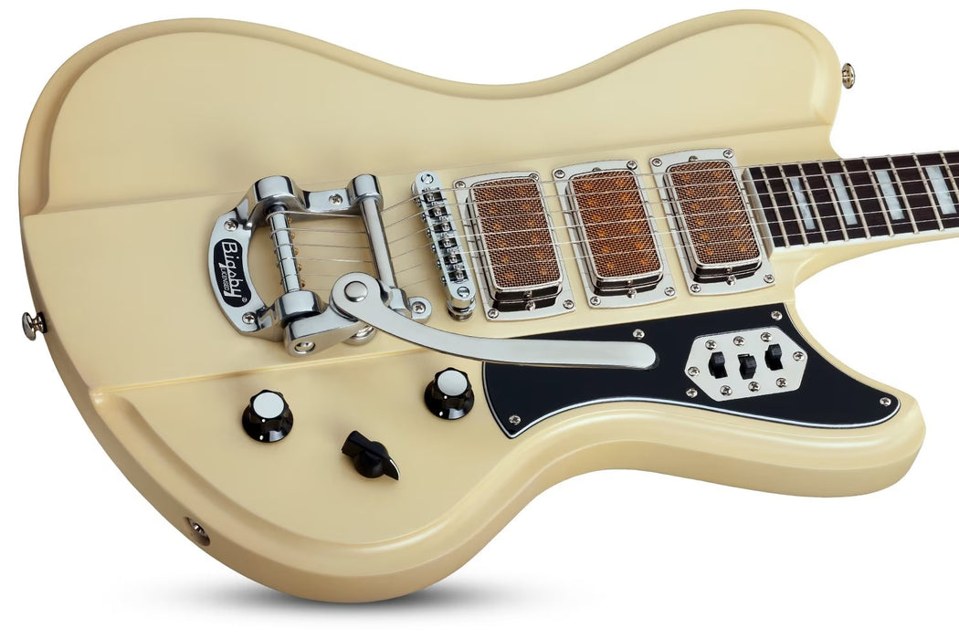 Schecter Ultra III Electric Guitar - Ivory Pearl