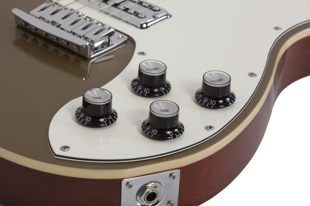 Schecter PT Fastback Electric Guitar - Gold Top