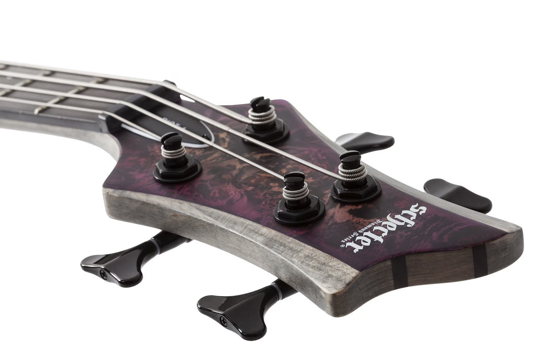Schecter Riot-4 Electric Bass Guitar - Aurora Burst