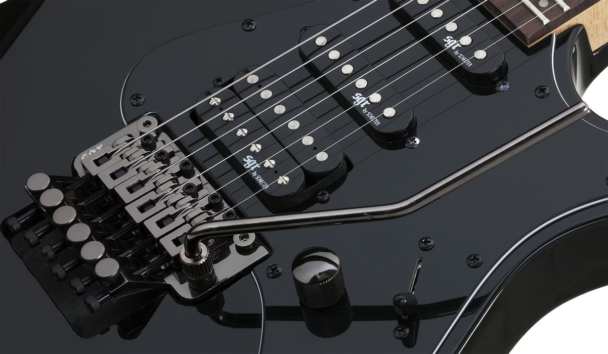 Schecter SGR Banshee-6 FR Electric Guitar - Gloss Black