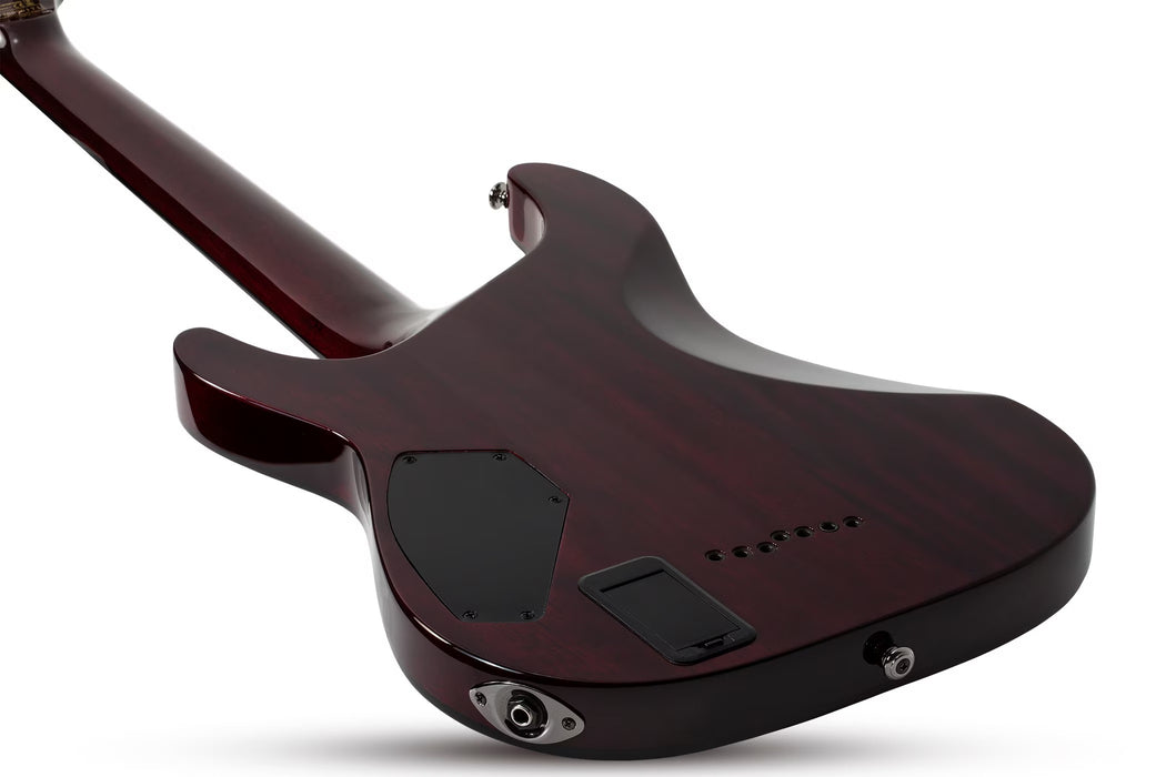 Schecter Hellraiser C-7 Electric Guitar - Black Cherry