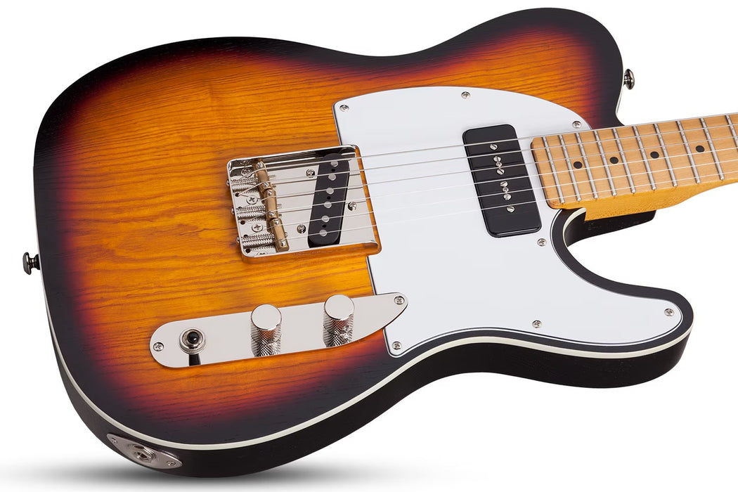 Schecter PT Special Electric Guitar - 3-Tone Sunburst Pearl