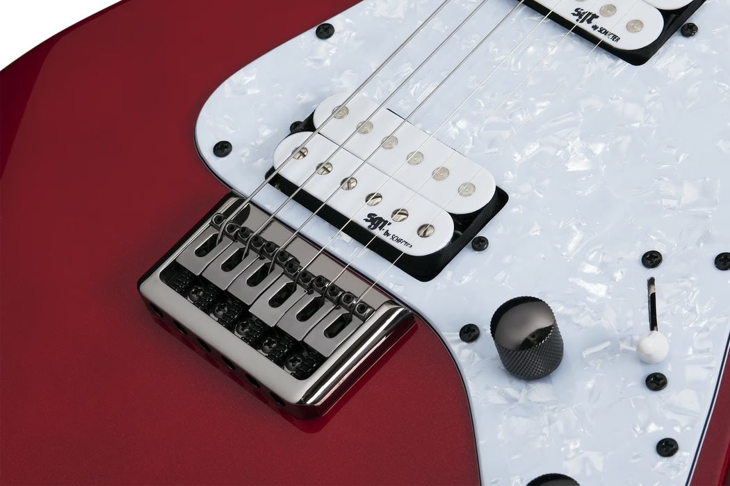 Schecter SGR Banshee-6 Electric Guitar - Metallic Red