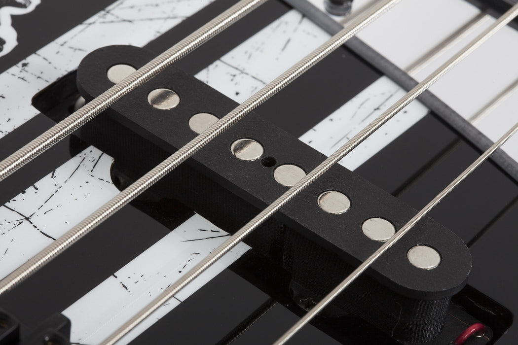 Schecter BLS- JD Electric Bass Guitar - Gloss Black