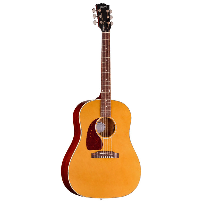 GIBSON ACOUSTIC J-45 STANDARD LEFT-HANDED ACOUSTIC-ELECTRIC GUITAR - GOLDTOP