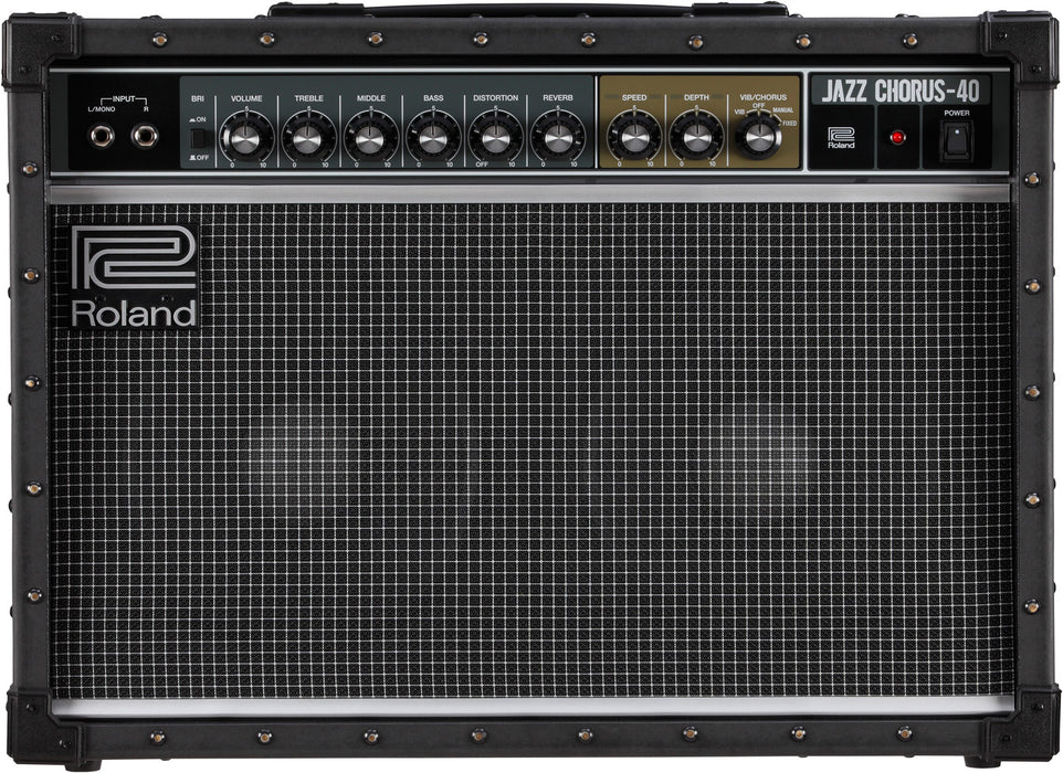 Roland JC-40 Jazz Chorus 40-watt 2x10 Stereo Combo Amplifier