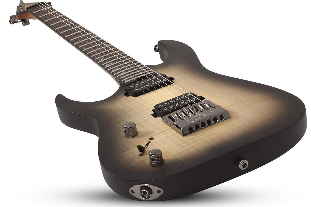 Schecter Banshee Mach-6 Evertune Left-Handed Electric Guitar - Fallout Burst