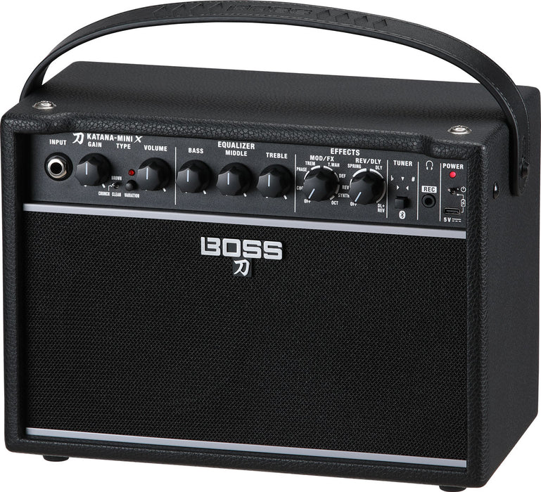 Boss Katana-Mini X 10-watt 1 x 5-inch Portable Guitar Amplifier