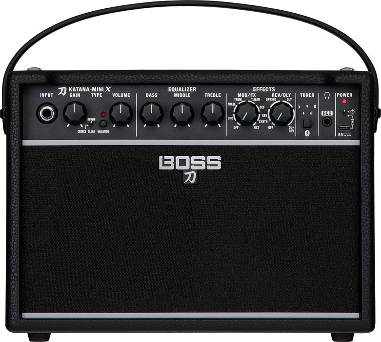 Boss Katana-Mini X 10-watt 1 x 5-inch Portable Guitar Amplifier