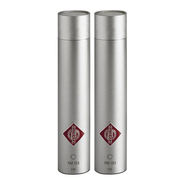 Neumann KM183 Small Diaphragm Omnidirectional Condenser Microphone Stereo Set - Nickel