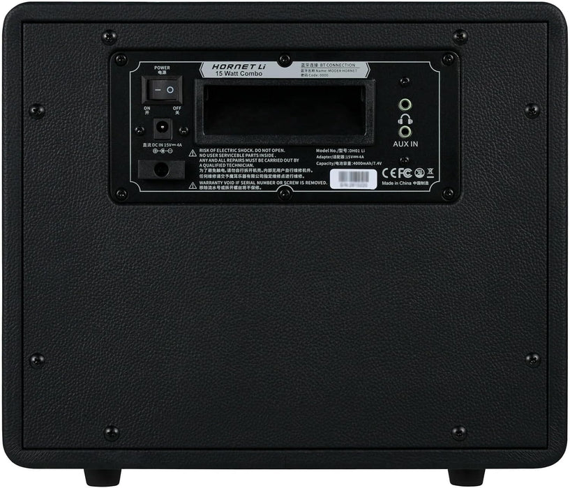 Mooer Hornet 15-Watt Modeling Guitar Amplifier - Black