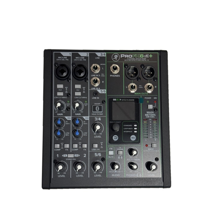 Mackie PROFX6V3+ 6-channel Professional Analog Mixer With USB - Music Bliss Malaysia
