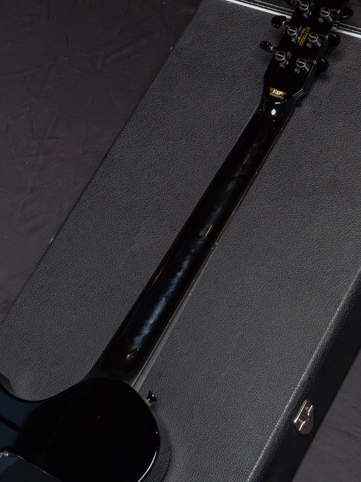 [SN E1710222] Certified Used ESP Japan Kirk Hammett Signature 30th Anniversary KH-3 - Black w/ Spider Graphic