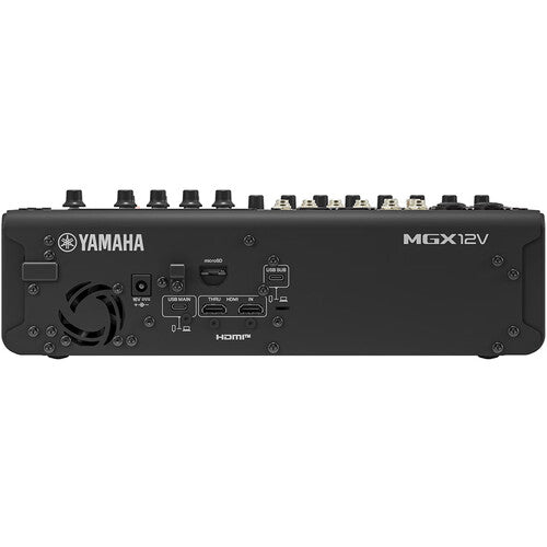 Yamaha MGX12V 18-Channel Digital Mixing Console - Black