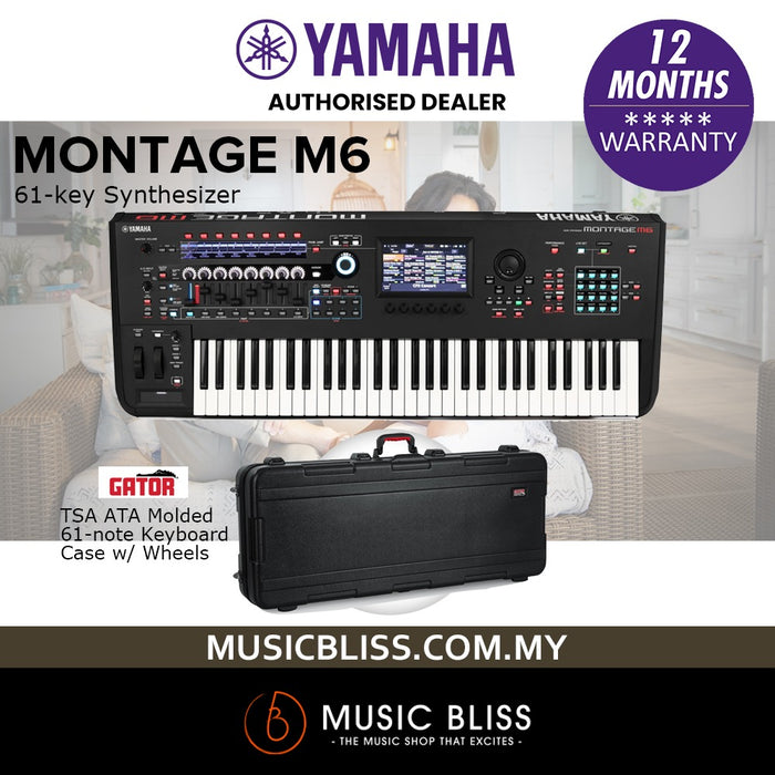 Yamaha Montage M6 61-key Synthesizer