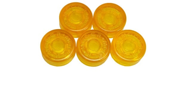 Mooer Footswitch Topper - 5pcs (Yellow)