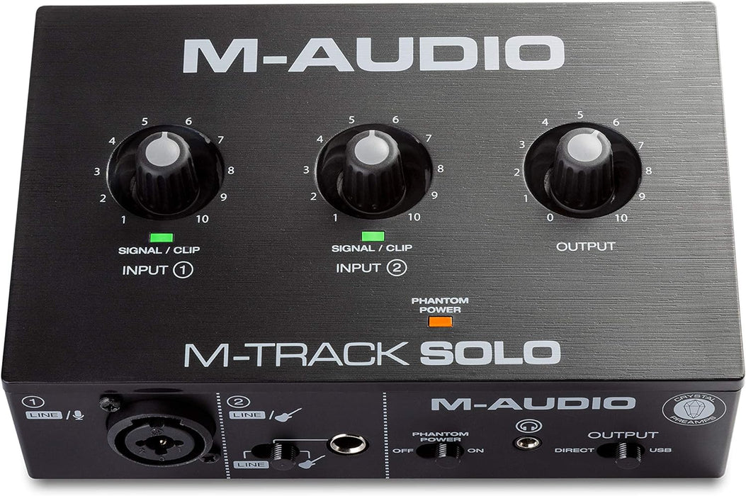 M-Audio M-Track Solo 2-Channel USB Audio Interface