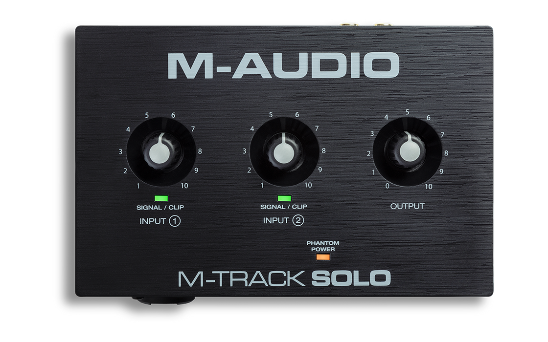 M-Audio M-Track Solo 2-Channel USB Audio Interface