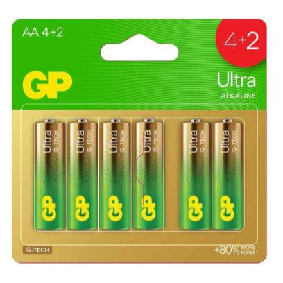 GP Ultra Alkaline AA Batteries