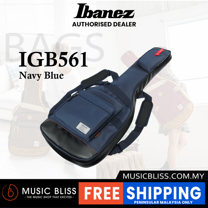 Ibanez IGB561 Powerpad Electric Guitar Bag - Navy Blue