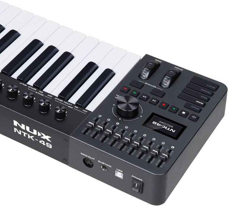 NUX NTK-49 49-Key MIDI Controller Keyboard